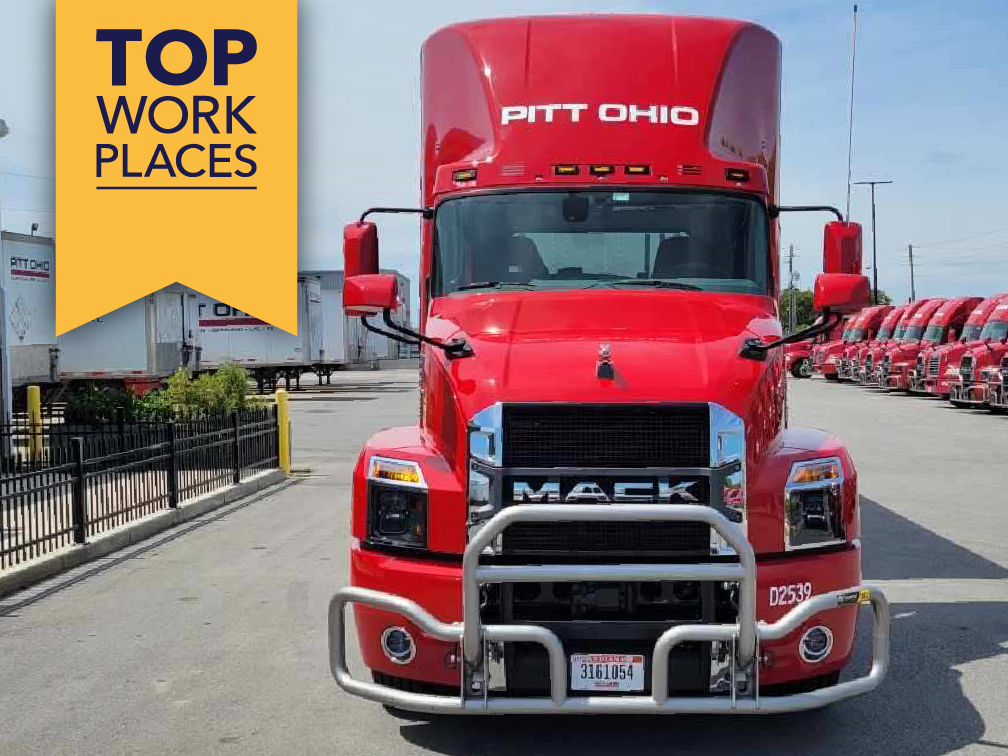 Best Truck Driving Jobs found at Top Workplace, PITT OHIO
