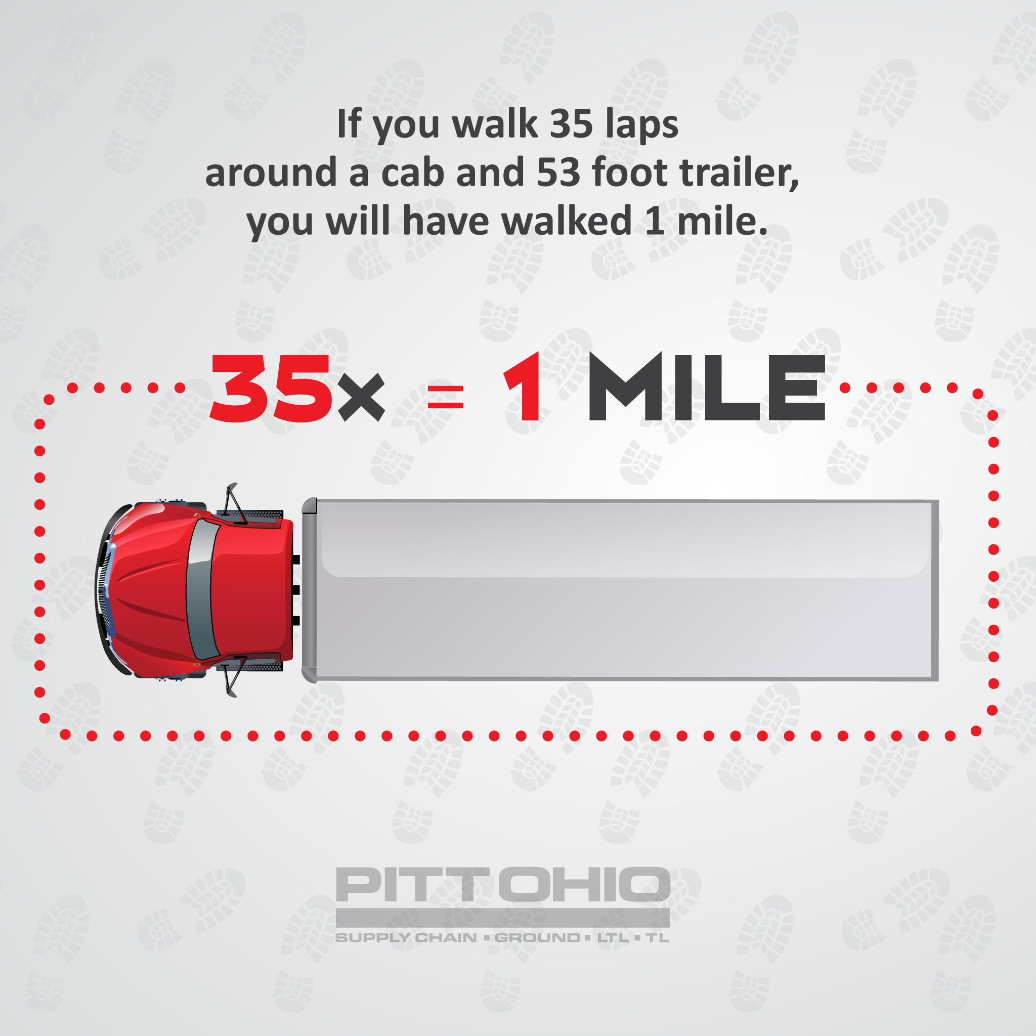 Driver Walk Mile Infographic