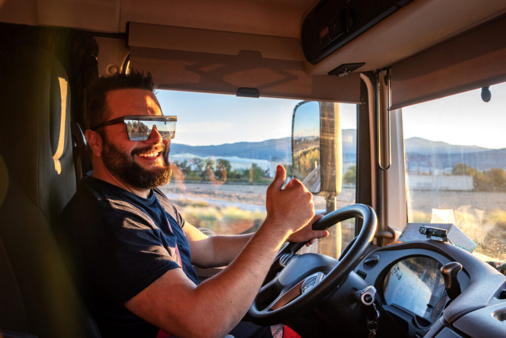 regional truck drivers happiest with stable company